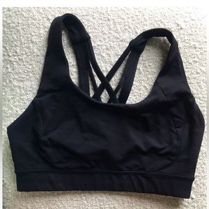 Free to be elevated lululemon bra black